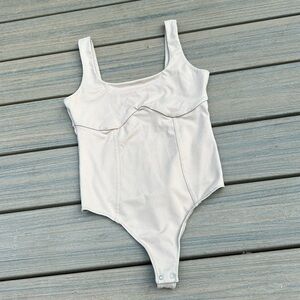 NEW ABERCROMBIE CORSET STYLE BODYSUIT